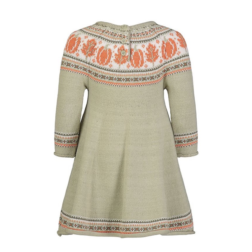 2T Toddler Bluberi Boulevard Fall Inspired Knit Dress - Picture 2 of 3